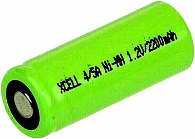 Produktbild von XCell Akku 4/5 A 1,2V / 2200mAh Hochstrom Flat-Top, 43x17mm