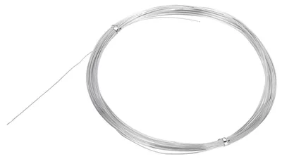 Aluminiumdraht 22 Gauge, 10 m, silber, 0,6 mm, für Schmuck und Basteln