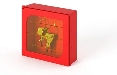 Productafbeelding van Noodsleutelkast van ABS-kunststof, 13,5 x 12,5 x 4,5 cm