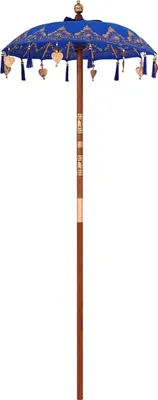Zdjęcie produktu dla Baliński Parasol Niebieski 125 x 125 x 260 cm