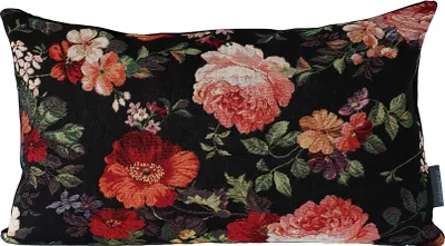 Produktbild von Gobelin Dekorativer Kissenbezug für Sofa Schlafzimmer Wohnzimmer, ROSEN & PFINGSTROSEN, 40x60