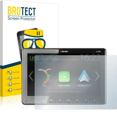 Produktbild von BROTECT Schutzglas für Zenec Z-N965 Schutzfolie Panzer Folie Glas Display Schutz klar