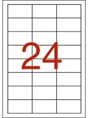Obrázek produktu pro Etikety polyesterové 64,6x33,8mm APLI 20 hárkov