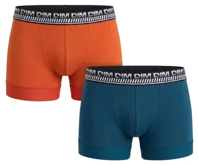 Produktbild von DIM 2er-Pack Herren-Boxershorts aus elastischer Baumwolle mit Passform AD202CS