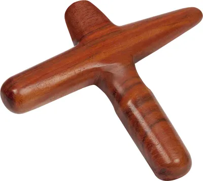 Produktbild von Asiatisches Wellness.Massagekreuz aus Holz einteilige Massagehilfe, Massagegerät