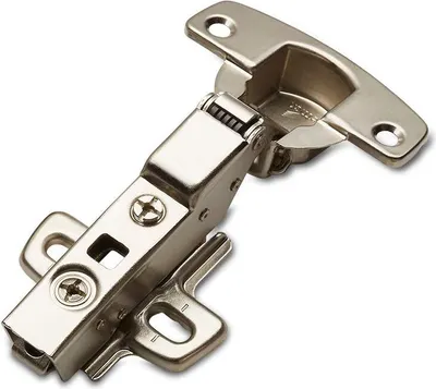 A single hinge is shown against a white background.