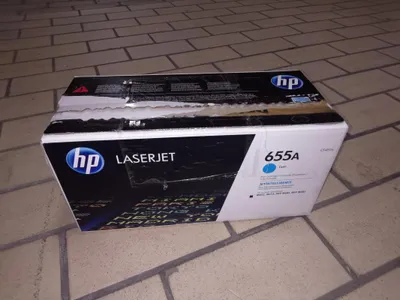 Produktbild von HP 655A Cyan Original LaserJet Tonerkartusche, 10500 Seiten, Cyan, 1 Stück(e)