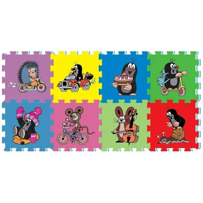 Produktbild von Schaumstoffteppich Maulwurf (29x29)