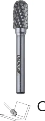 Obrázok produktu pre Zaoblená valcová fréza C12x25 mm, stopka 6 mm
