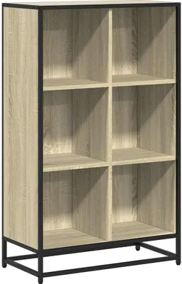Obrázek produktu pro vidaXL Knihovna Sonoma dub 65,5x33x107,5 cm Materiál na bázi dřeva