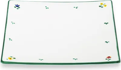 Image de Gmundner Keramik Streublumen, Assiette plate Trend (26x26cm)