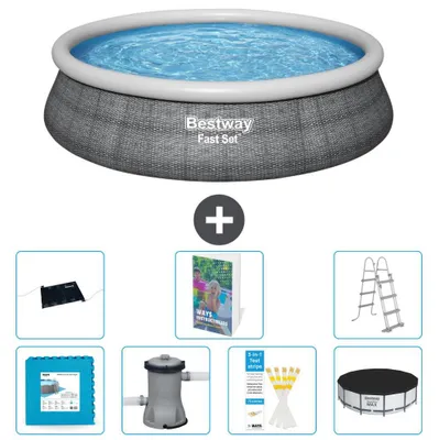 Produktbild von Bestway Fast Set Rund - 457x107 cm - 8-teilig  S447