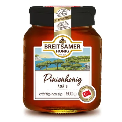 Image de Breitsamer Miel de pin de l'Égée 500g