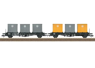 Image de Trix 24161 Rungenwagen-Pair Laabs