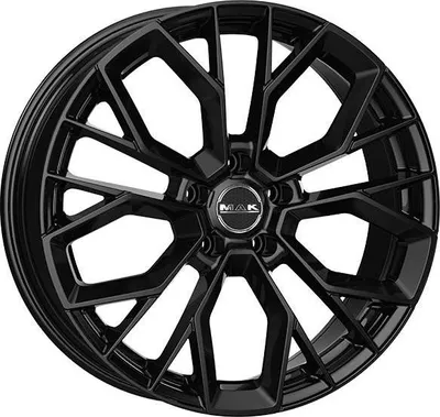 Produktbild von 19 Zoll Alufelge MAK stilo 19"x8.5" 5x108 PCD ET48 72mm Felge Schwarz