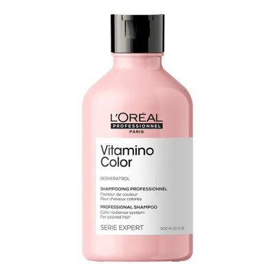 A bottle of L'Oréal Professionnel shampoo.