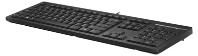 Zdjęcie produktu dla HP Klawiatura przewodowa 125, Pełnorozmiarowy, Przewodowa, USB, Membranowa, Czarny
