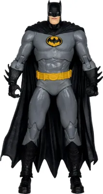 A full-body shot of a Batman action figure.