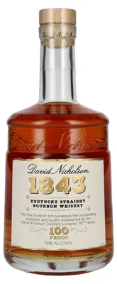 Produktbild von David Nicholson 1843 100 Proof Kentucky Straight Bourbon Whiskey 50% Vol. 0,7l