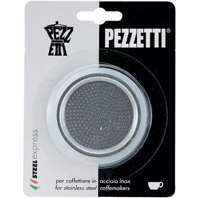 Zdjęcie produktu dla Wymienne sitko z uszczelkami x2 do ekspresu do kawy na 6 filiżanek