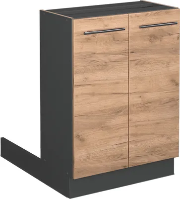 Produktbild von Kücheninsel Vicco Fame-Line Goldkraft Eiche 60 cm ohne Arbeitsplatte, Model 38593