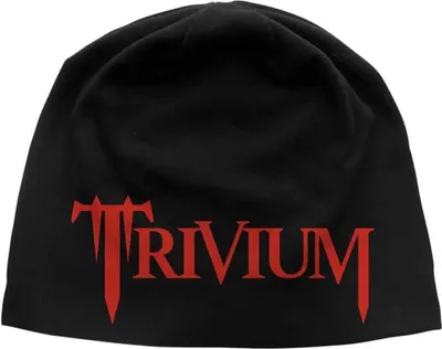Produktbild von Trivium - Mütze für Herren/Damen Uni RO10472 (Einheitsgröße) (Schwarz)