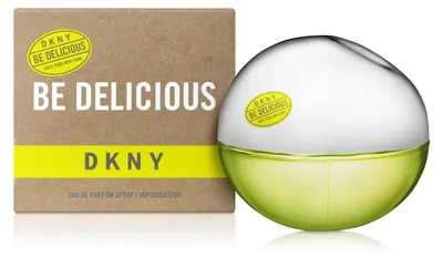 Produktbild von DKNY Be Delicious 100% Pure New York, Eau de Parfum für Damen, Grün-Fruchtiger Duft mit Apfel, Lang Anhaltend, Donna Karan New York, 100 ml
