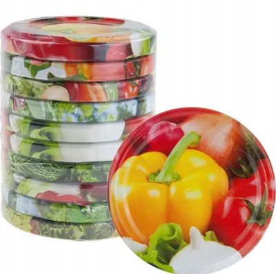 Imagen del producto de Tapas roscadas Martom, diámetro 66 mm, para vasos, paquete de 10 unidades