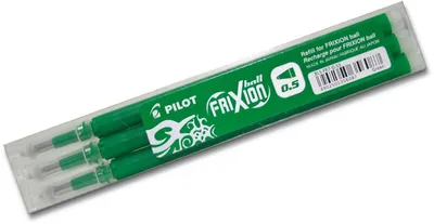 Produktbild von Tintenrollermine Frixion 2275 05 grün VE=12x3 Stück