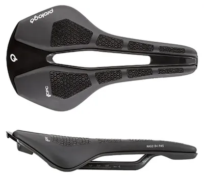 Produktbild von Prologo Nago R4 PAS 3D Sattel 137 mm Schwarz - Leichter Rennrad-Sattel für La...