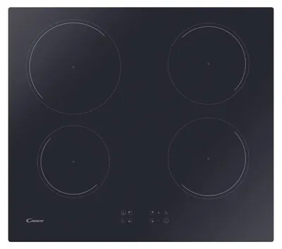 Zdjęcie produktu dla Candy Idea CI642CTT/E1, Czarny, Wbudowany, 59 cm, Płyta indukcyjna strefowa, Szkło ceramiczne, 4 stref(y)