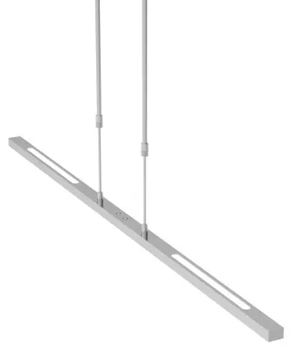Produktbild von LED Hängelampe, dimmbar, Höhenverstellbar, silber, L 155 cm