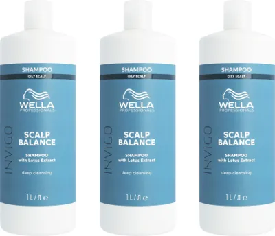 Produktbild von Invigo Balance Aqua Pure Purifying Shampoo 3x1000 ml