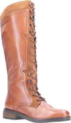 Produktbild von Hush Puppies - Damen Lange Stiefel "Rudy", Leder FS6744 (41 EU) (Hellbraun)