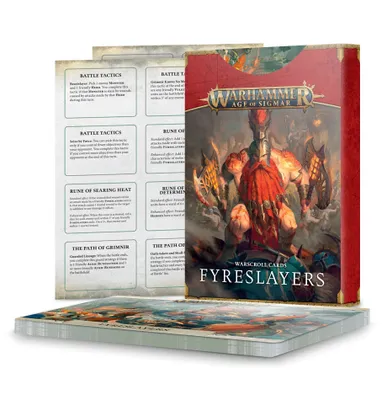 Imagen del producto de CARTAS DE WARSCROLL: FYRESLAYERS (en alemán)