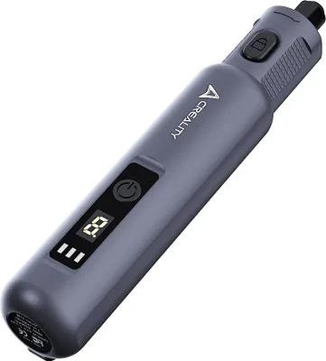 Obrázek produktu pro Creality Akumulátorová sada rotačního nářadí 10000-18000 ot/min 6 variabilních rychlostí Multi Power Carving Tools Napájení 3,7V akumulátorem 24ks vrtáků s boxem pro skladování