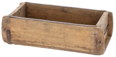 Produktbild von Novaliv Holzkiste Vintage 30 x 15 x 10 cm Alte Ziegelform Holz EIN KAMMER Allzweckkiste aus recyceltem Altholz Jede Form EIN Unikat - Geschenkkiste