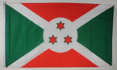 Produktbild von Flagge Fahne : Burundi Burundiflagge  Nationalflagge Nationalfahne