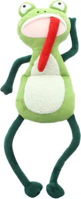 Produktbild von Türstopper "Flat Frog", Schwere Sandfüllung, 100% Polyester, 16 x 51 cm, 900 g