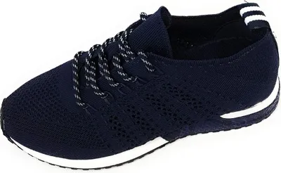 Imagen del producto de La Strada: Zapatos deportivos para mujer, tipo botín con cordones, color azul, para uso diario