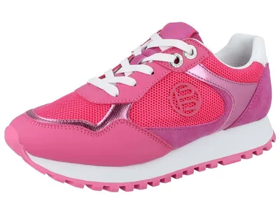 Produktbild von BAGATT Damen Sneaker pink Mesh Kunstleder - Größe: 40