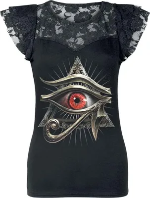 Produktbild von Spiral T-Shirt Damen Evil Eye schwarz XL