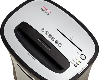 Produktbild von Genie 1501 XCD, Streifenzerkleinerung, 22 cm, 4 x 39 mm, 22 l, 67 dB, 2900 mm/min
