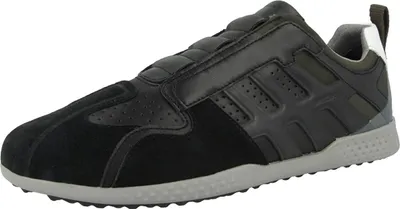 Produktbild von Geox U SNAKE.2 A - WAXED LEA S Sneaker Schwarz in Gr. 43