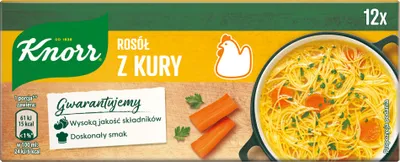 Produktbild von Knorr Hühnerbrühe 120 G (12 X 10 G)