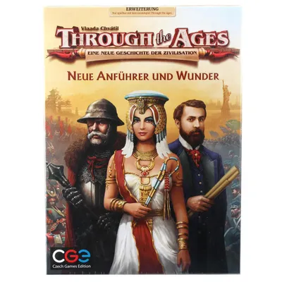 Produktbild von Czech Games Edition Through the Ages - Neue Anführer und Wunder Erweiterung (+)