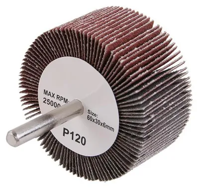 Obrázek produktu pro Kotouč lamelový brusný 60x30x6mm P120 stopka 21864