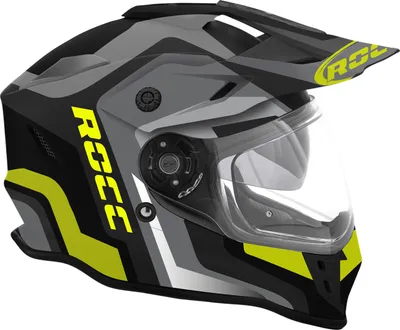 Produktbild von Rocc 781 Motocross Helm (Black/Yellow,S)