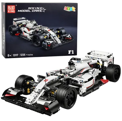 Immagine prodotto di Mattoncini da costruzione Auto da corsa F1 Bianco e Rosso 1235 Pz.