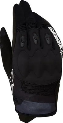 Immagine prodotto di Guanti da motocross Alpinestars Techdura, neri/bianchi, taglia L